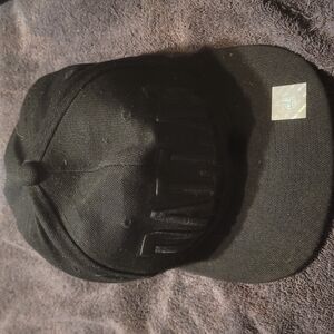 Black Snapback Cap